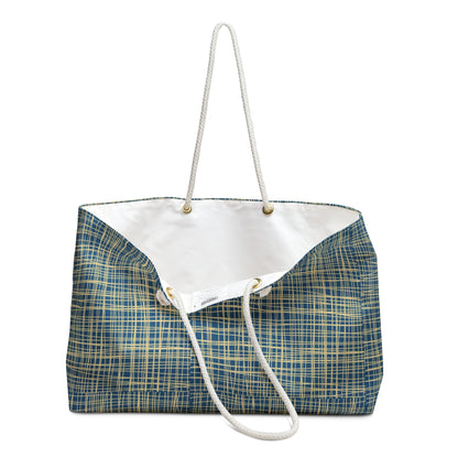 Weekender Bag or Tote - Grasscloth Design - Customize and Personalize
