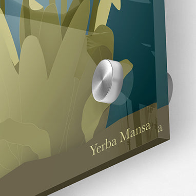 Enchanting Yerba Mansa Art Print / ACRYLIC - Green Pear House and Home