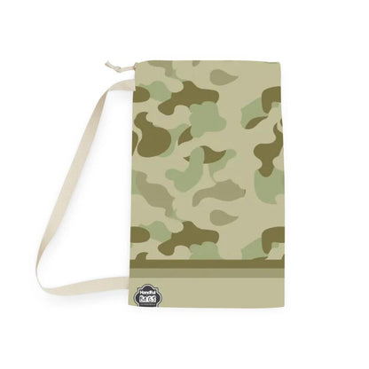 Laundry, Storage, or Camp Bag | Hunting Camouflage Pattern in Light Beige | PERSONALIZE and CUSTOMIZE